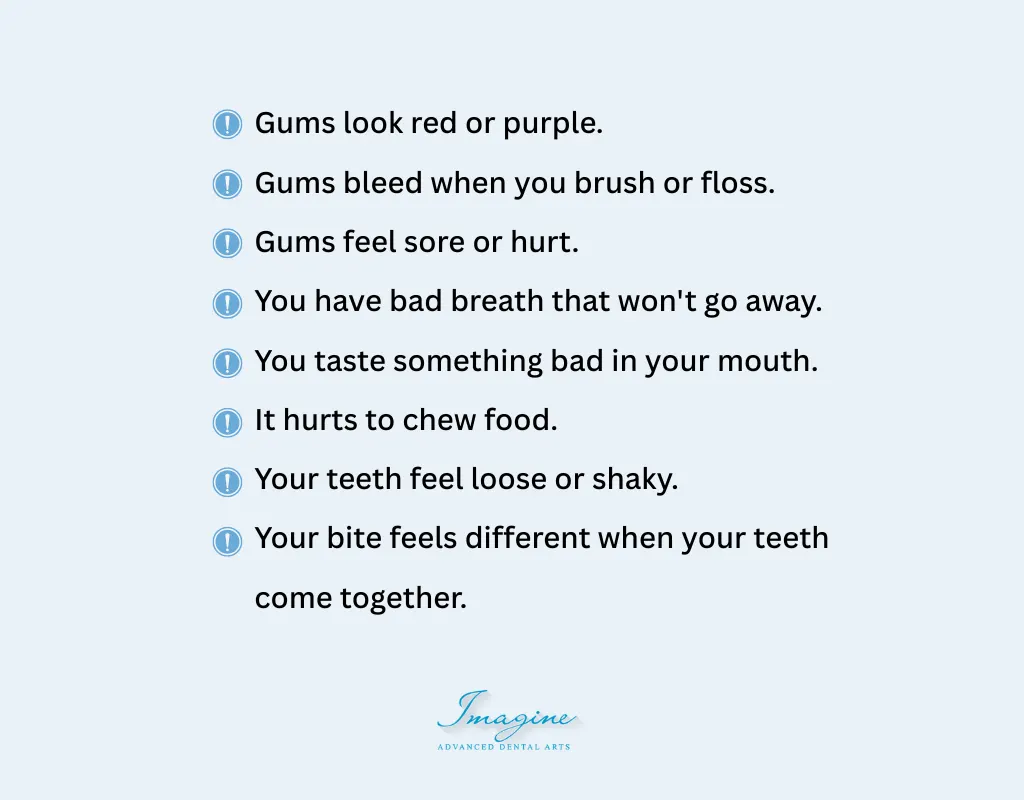 Gum Disease Symptoms